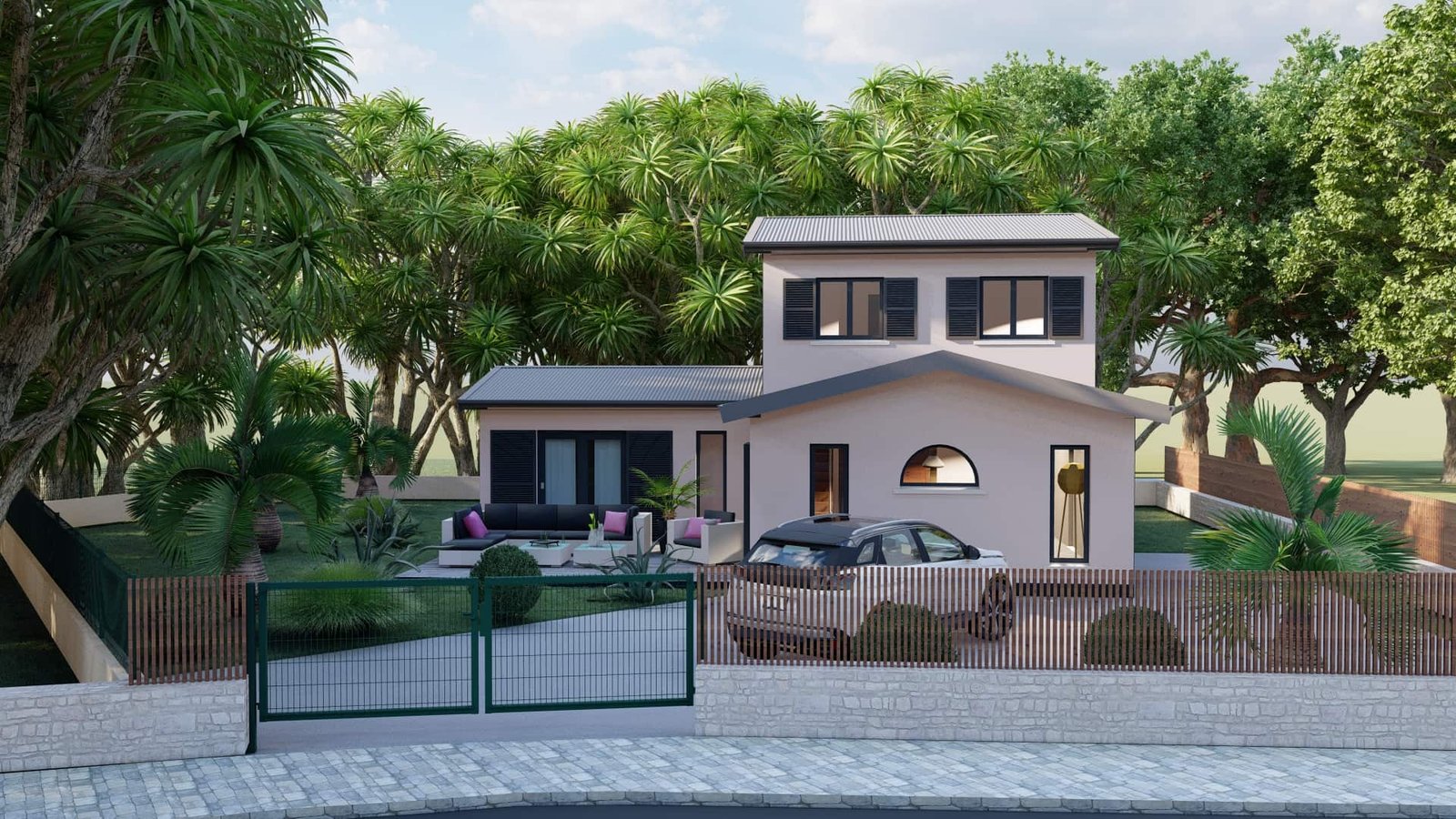 Modele maison la reunion EMERAUDE VISUEL_1 - Photo