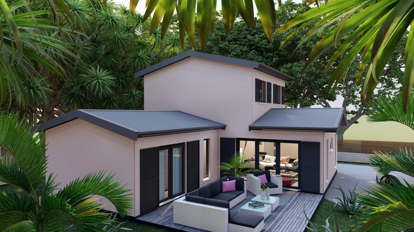 Modele maison la reunion EMERAUDE VISUEL_2 - Photo