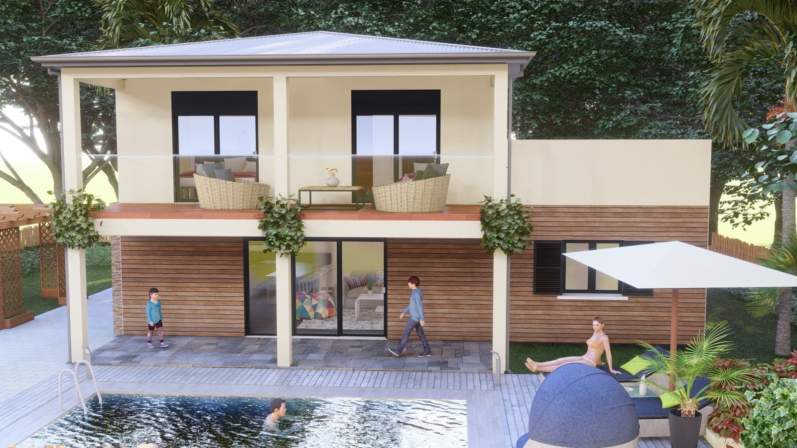 Modele maison Amethyste 3 2